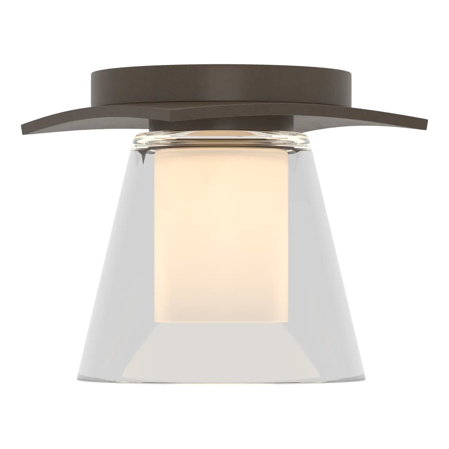 Hubbardton Forge, Wren Flush Mount, SEMI FLUSH MOUNT LIGHT