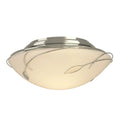 Hubbardton Forge, Forged Leaves Flush Mount, SEMI FLUSH MOUNT LIGHT
