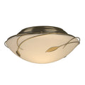Hubbardton Forge, Forged Leaves Flush Mount, SEMI FLUSH MOUNT LIGHT