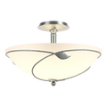 Hubbardton Forge, Forged Leaves Semi-Flush, SEMI FLUSH MOUNT LIGHT