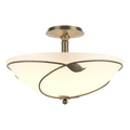 Hubbardton Forge, Forged Leaves Semi-Flush, SEMI FLUSH MOUNT LIGHT