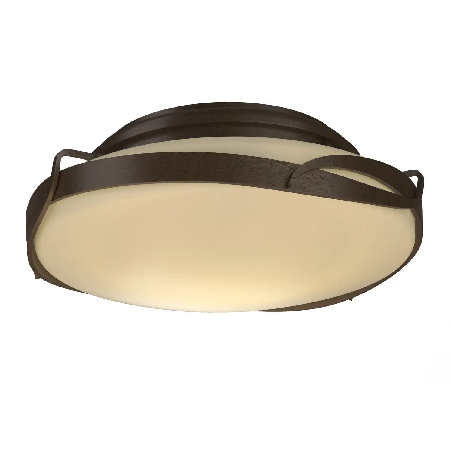 Hubbardton Forge, Flora Flush Mount, SEMI FLUSH MOUNT LIGHT
