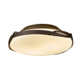 Hubbardton Forge, Flora Flush Mount, SEMI FLUSH MOUNT LIGHT