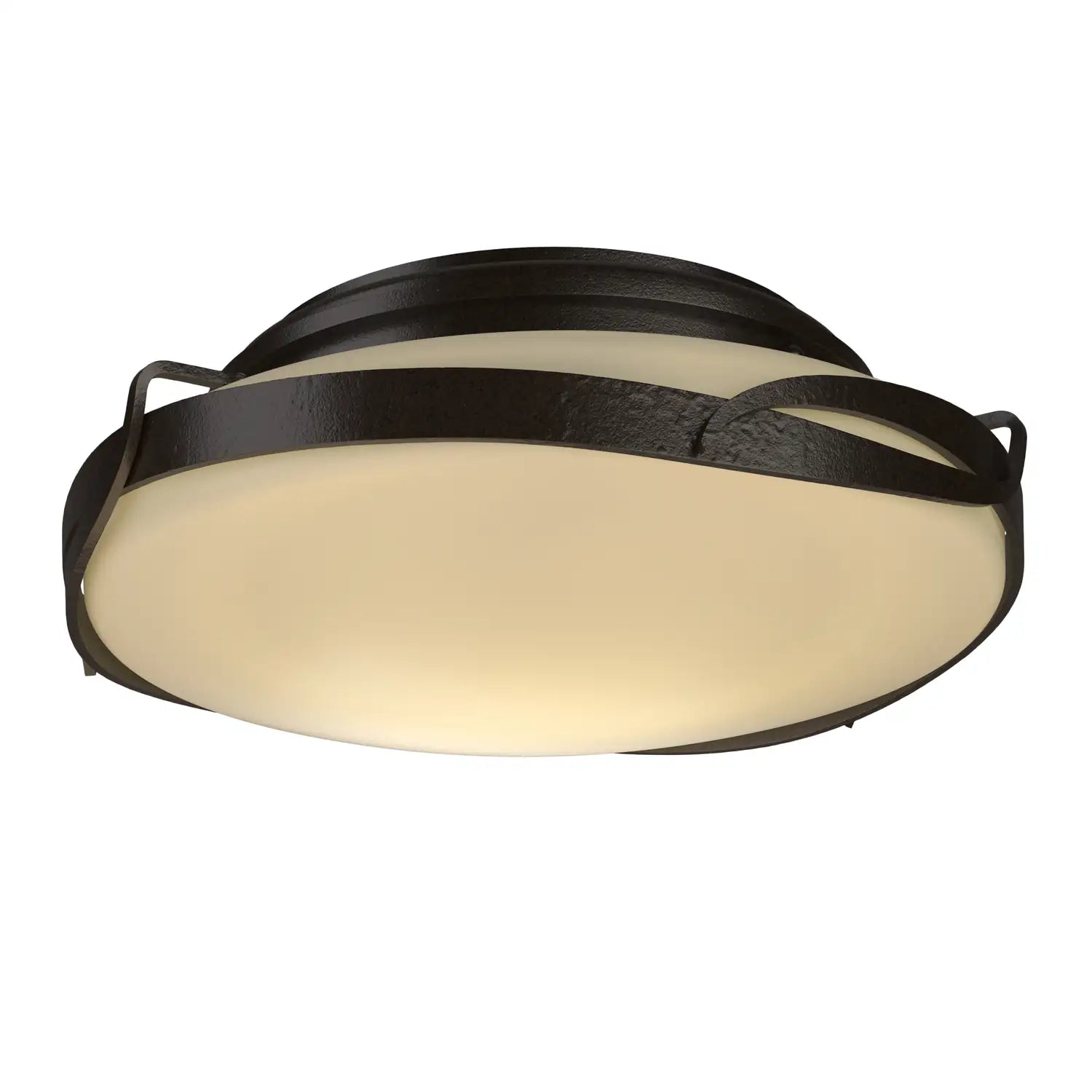 Hubbardton Forge, Flora Flush Mount, SEMI FLUSH MOUNT LIGHT