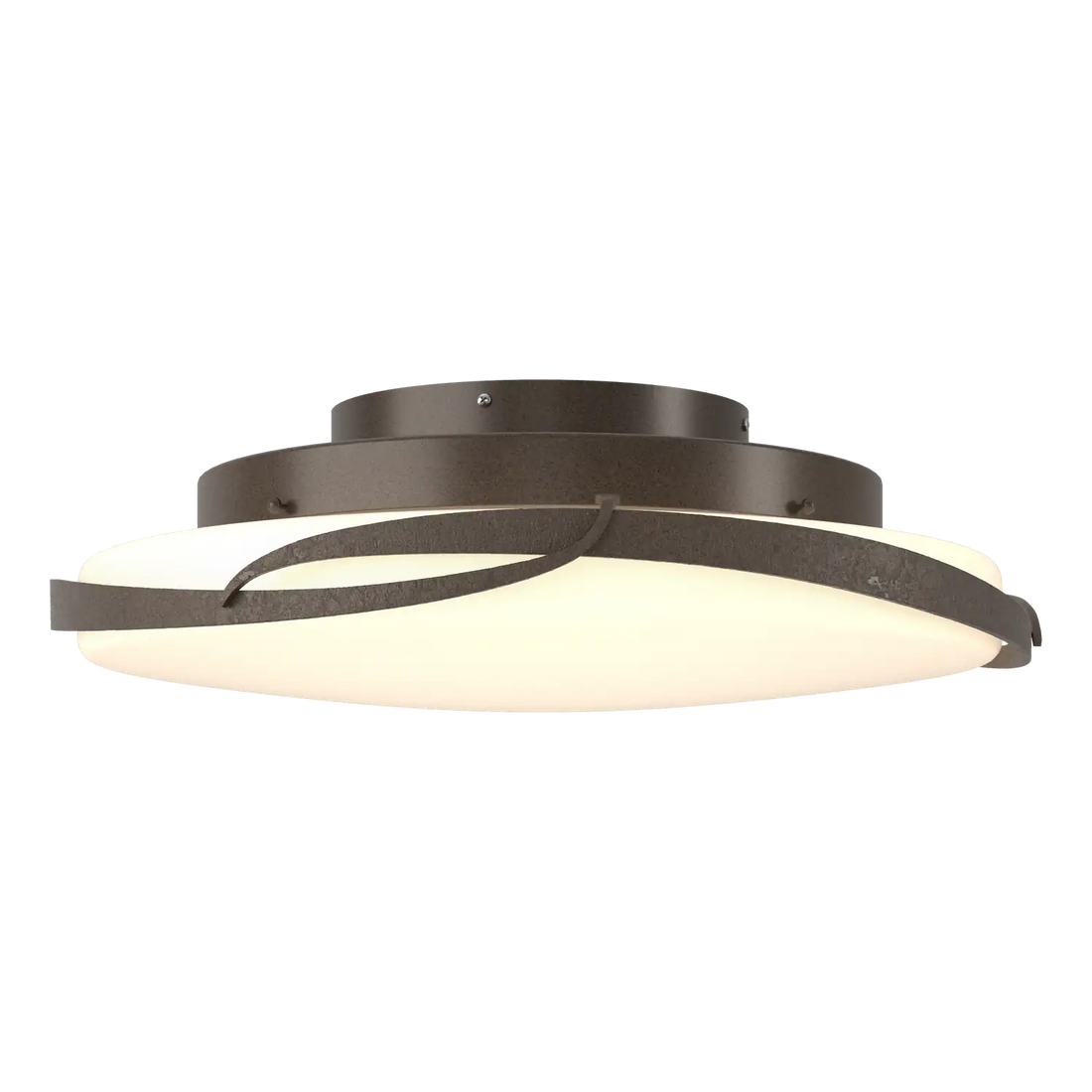HUBBARDTON FORGE, FLORA LED FLUSH MOUNT, SEMI FLUSH MOUNT LIGHT