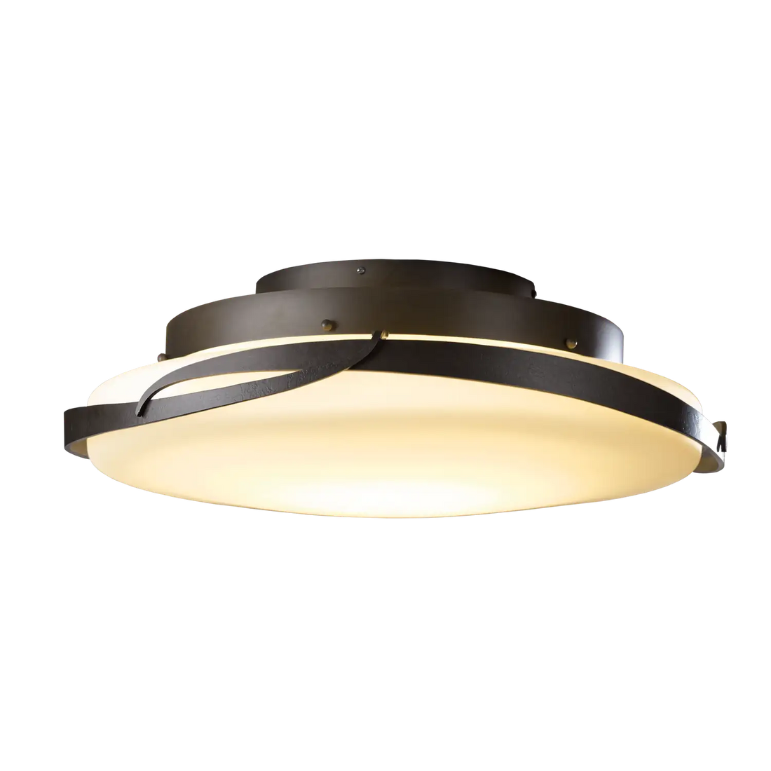 HUBBARDTON FORGE, FLORA LED FLUSH MOUNT, SEMI FLUSH MOUNT LIGHT