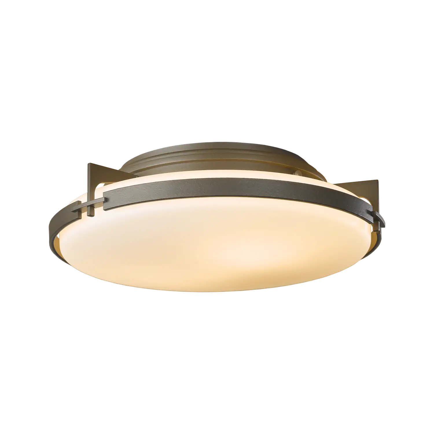 Hubbardton Forge, Metra Flush Mount, SEMI FLUSH MOUNT LIGHT