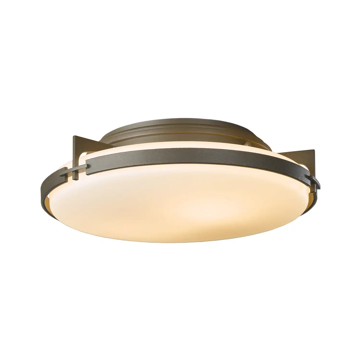 Hubbardton Forge, Metra Flush Mount, SEMI FLUSH MOUNT LIGHT