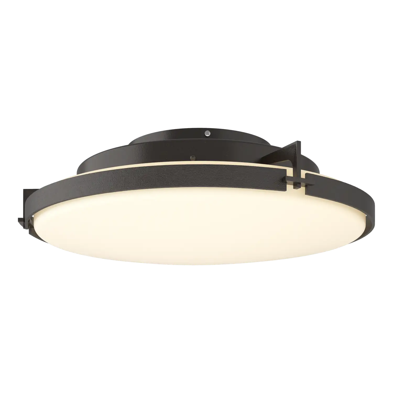 Hubbardton Forge, Metra LED Flush Mount, SEMI FLUSH MOUNT LIGHT