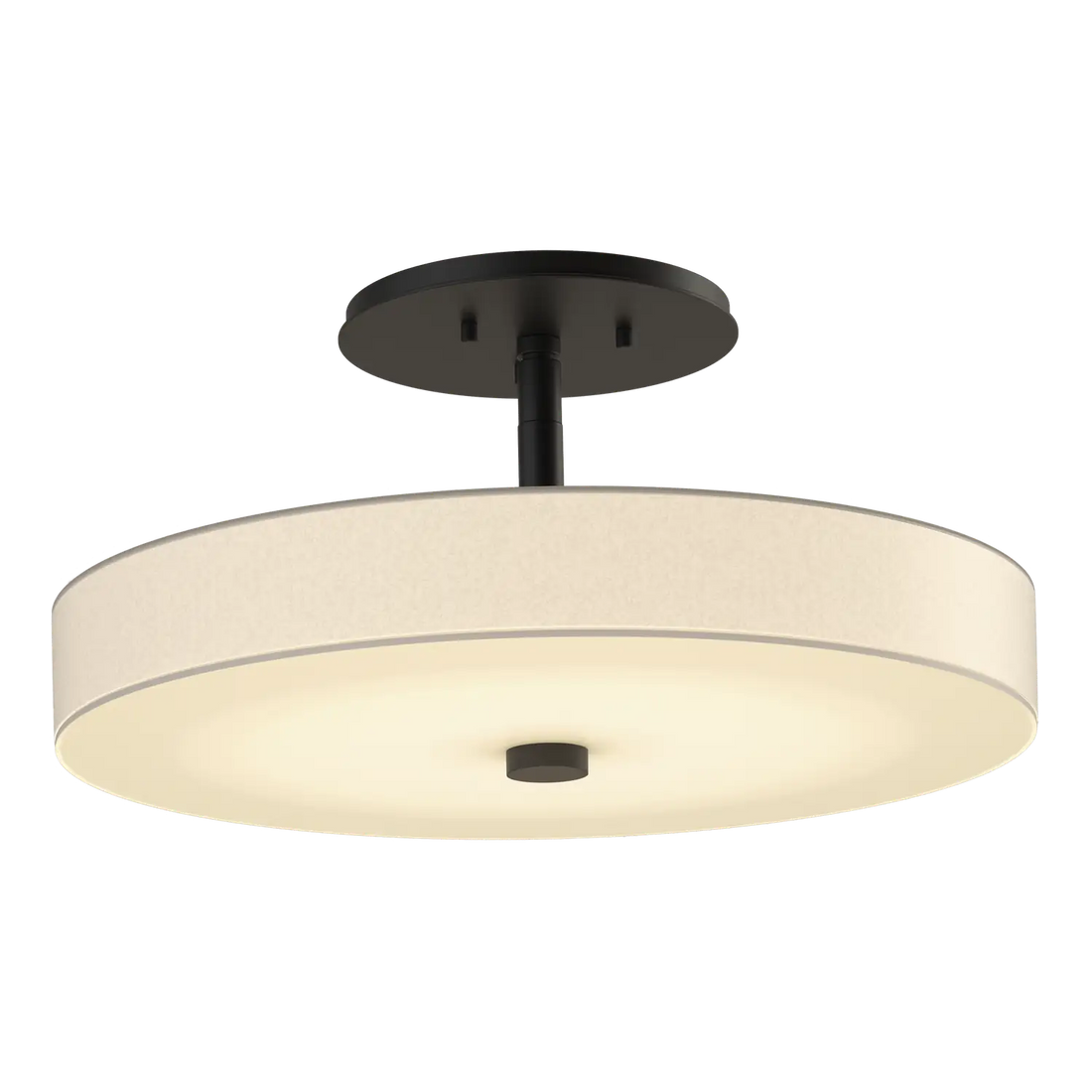 HUBBARDTON FORGE, DISQ LED SEMI-FLUSH, SEMI FLUSH MOUNT LIGHT