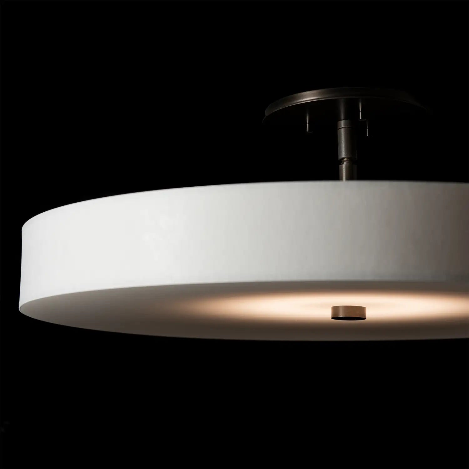 Hubbardton Forge, Disq LED Semi-Flush, SEMI FLUSH MOUNT LIGHT