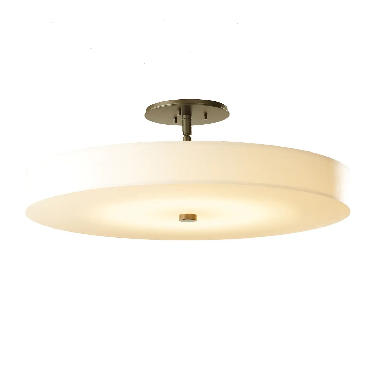 Hubbardton Forge, Disq LED Semi-Flush, SEMI FLUSH MOUNT LIGHT