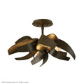 Hubbardton Forge, Corona Semi-Flush, SEMI FLUSH MOUNT LIGHT