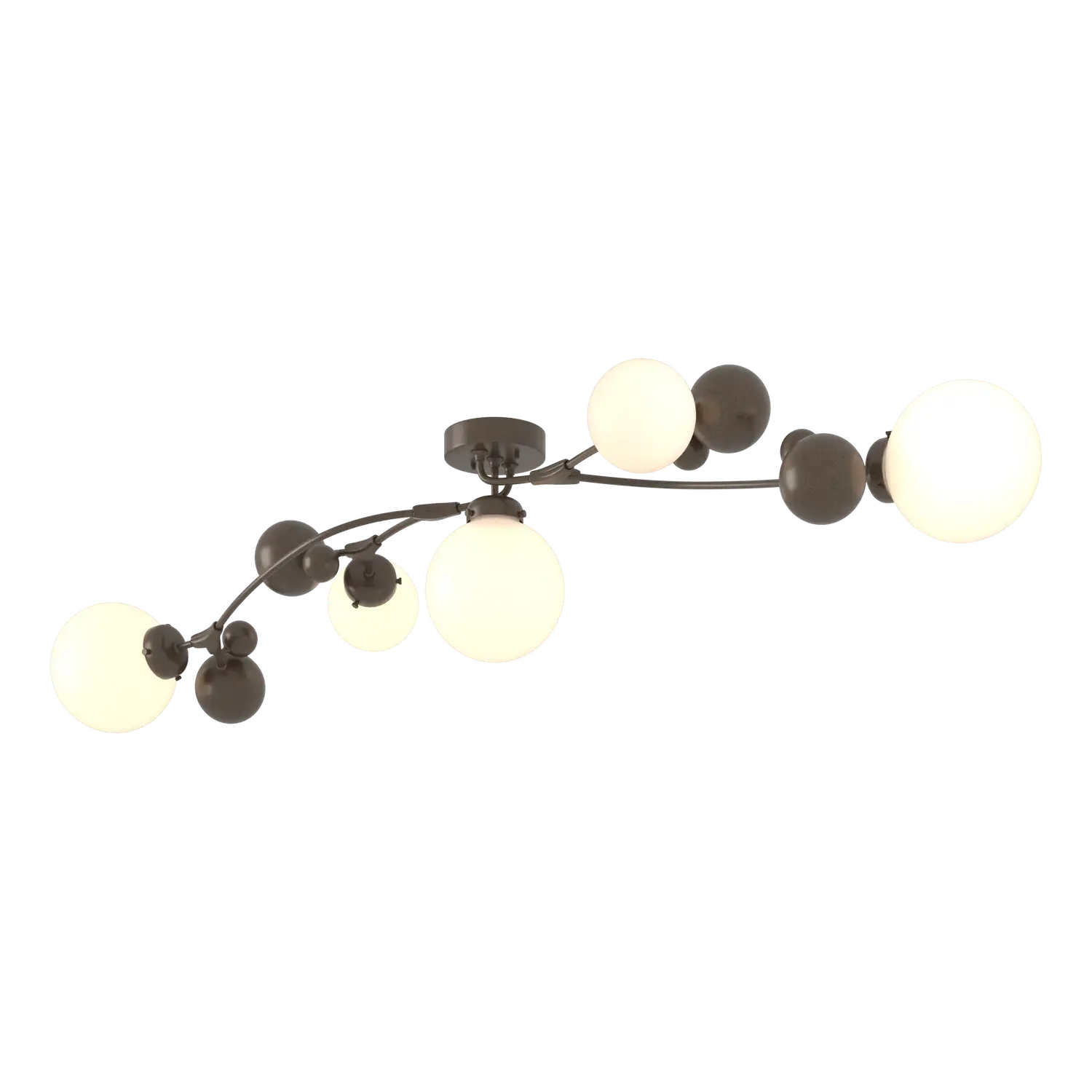 Hubbardton Forge, Sprig Semi-Flush, SEMI FLUSH MOUNT LIGHT