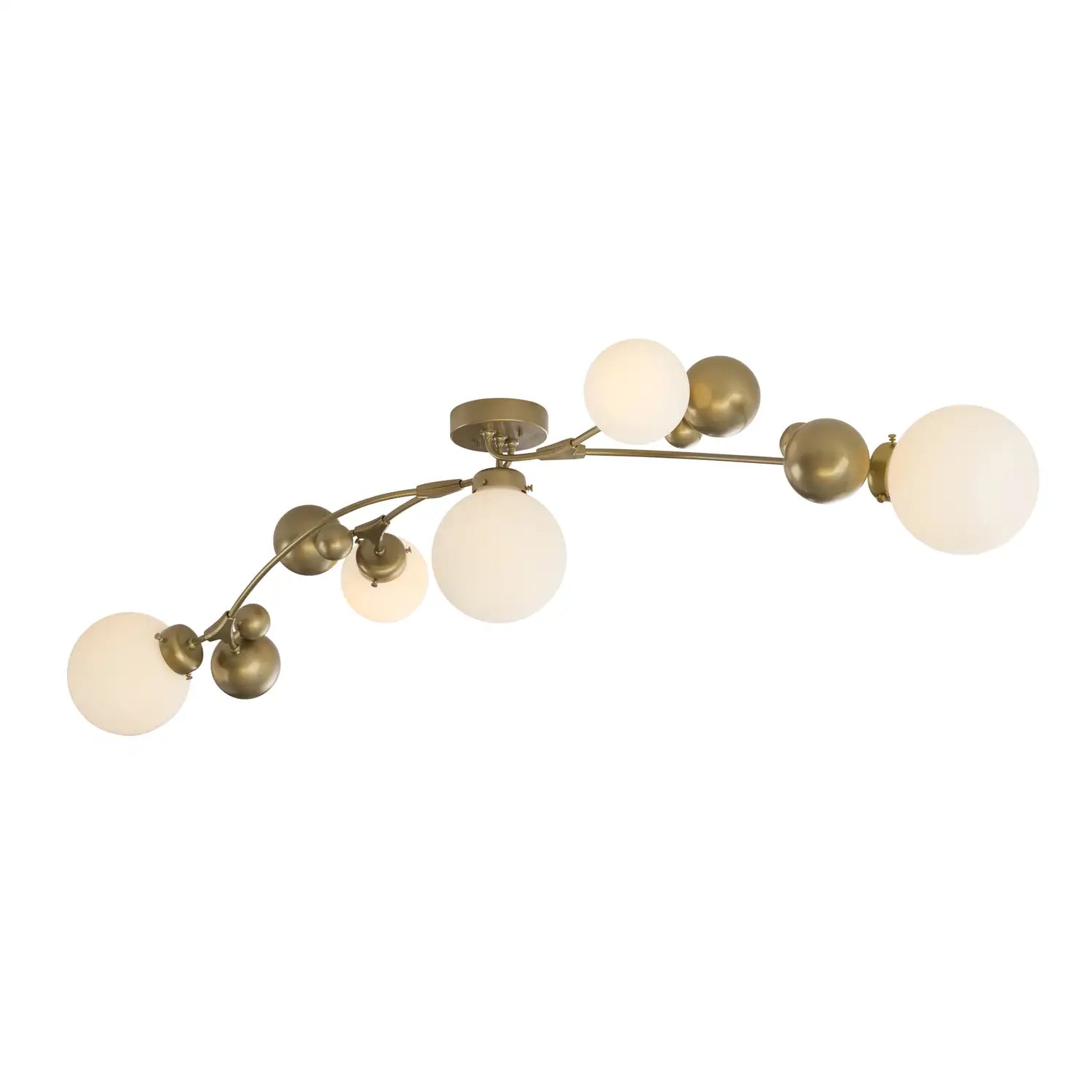 Hubbardton Forge, Sprig Semi-Flush, SEMI FLUSH MOUNT LIGHT