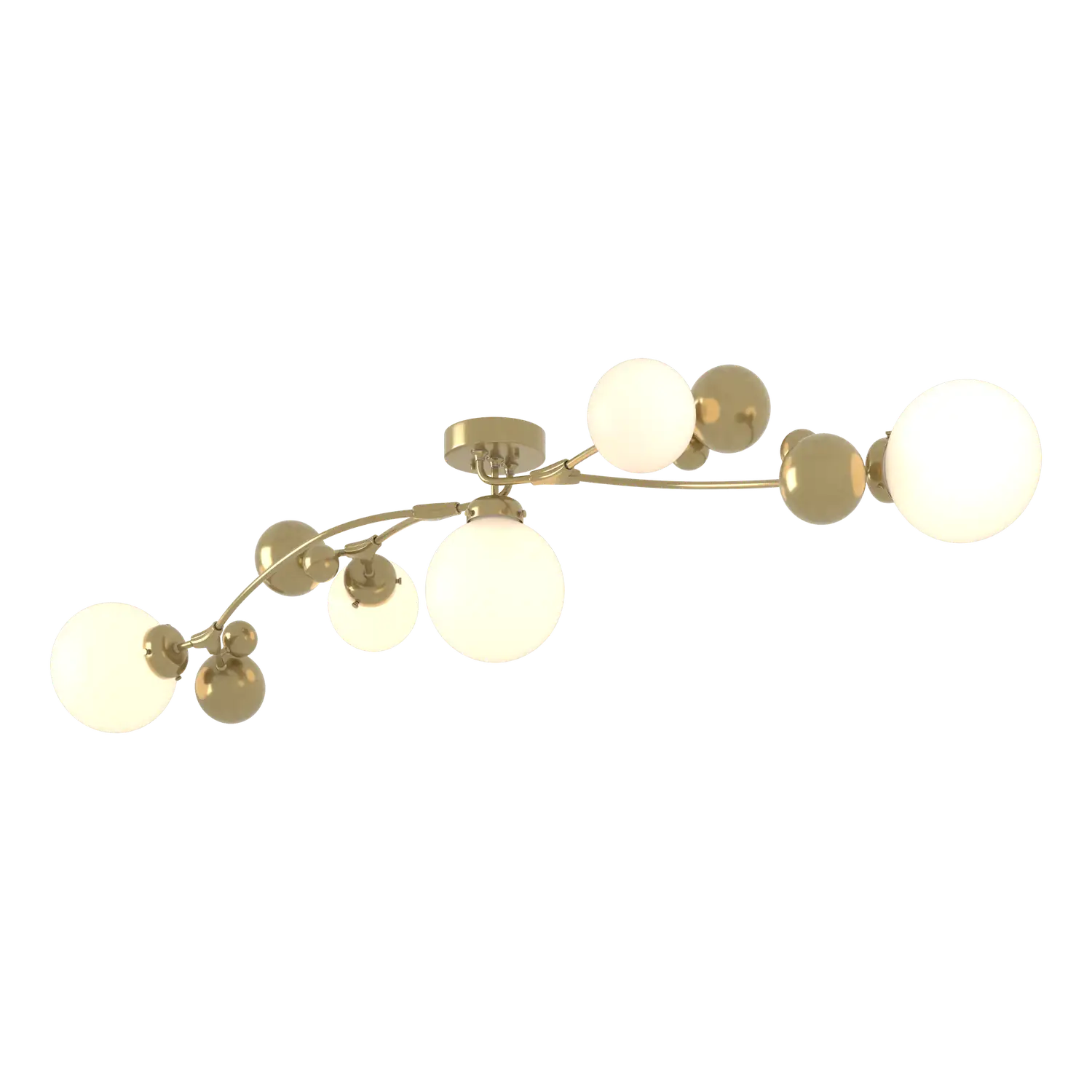 Hubbardton Forge, Sprig Semi-Flush, SEMI FLUSH MOUNT LIGHT