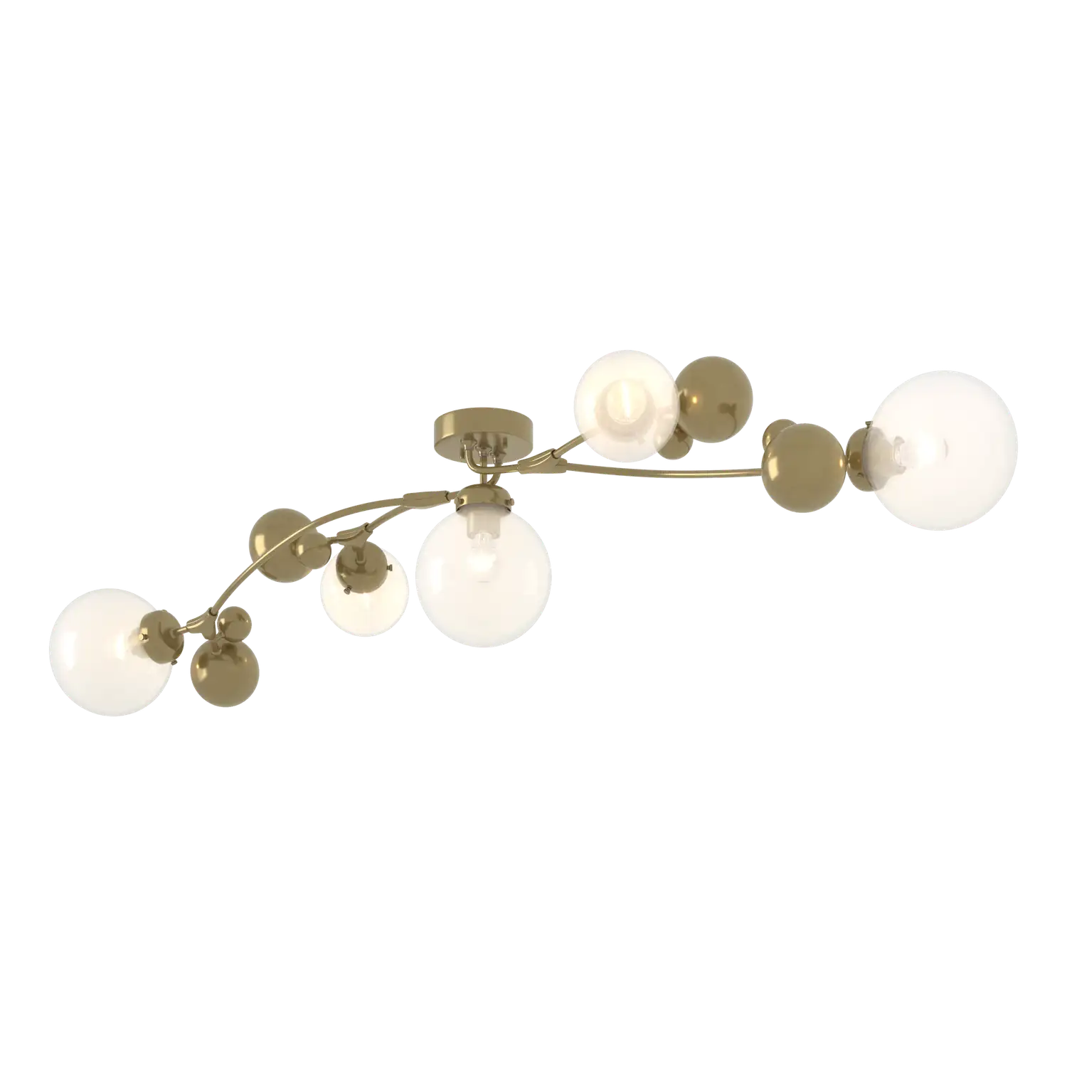 Hubbardton Forge, Sprig Semi-Flush, SEMI FLUSH MOUNT LIGHT