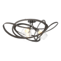 Hubbardton Forge, Nest Semi-Flush, SEMI FLUSH MOUNT LIGHT