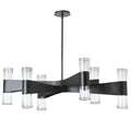Hubbardton Forge, Bellis 6-Arm Oval Chandelier, CHANDELIER LIGHT