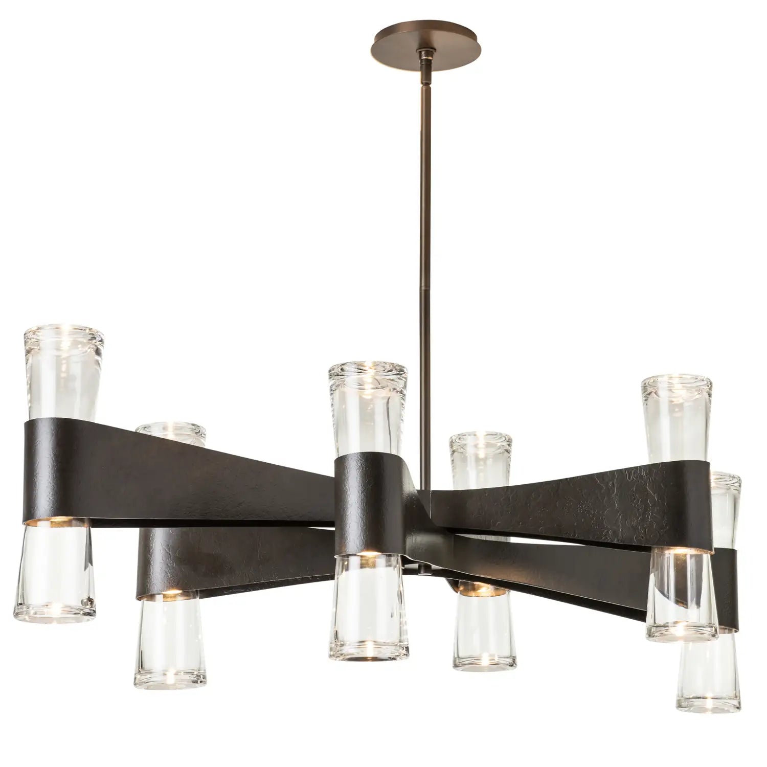 Hubbardton Forge, Bellis 6-Arm Oval Chandelier, CHANDELIER LIGHT