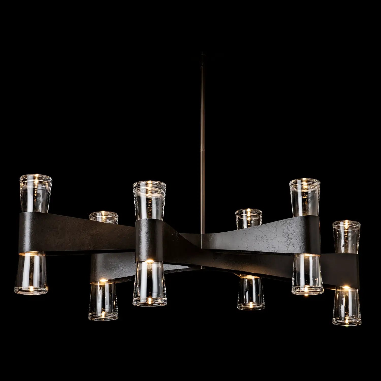 Hubbardton Forge, Bellis 6-Arm Oval Chandelier, CHANDELIER LIGHT