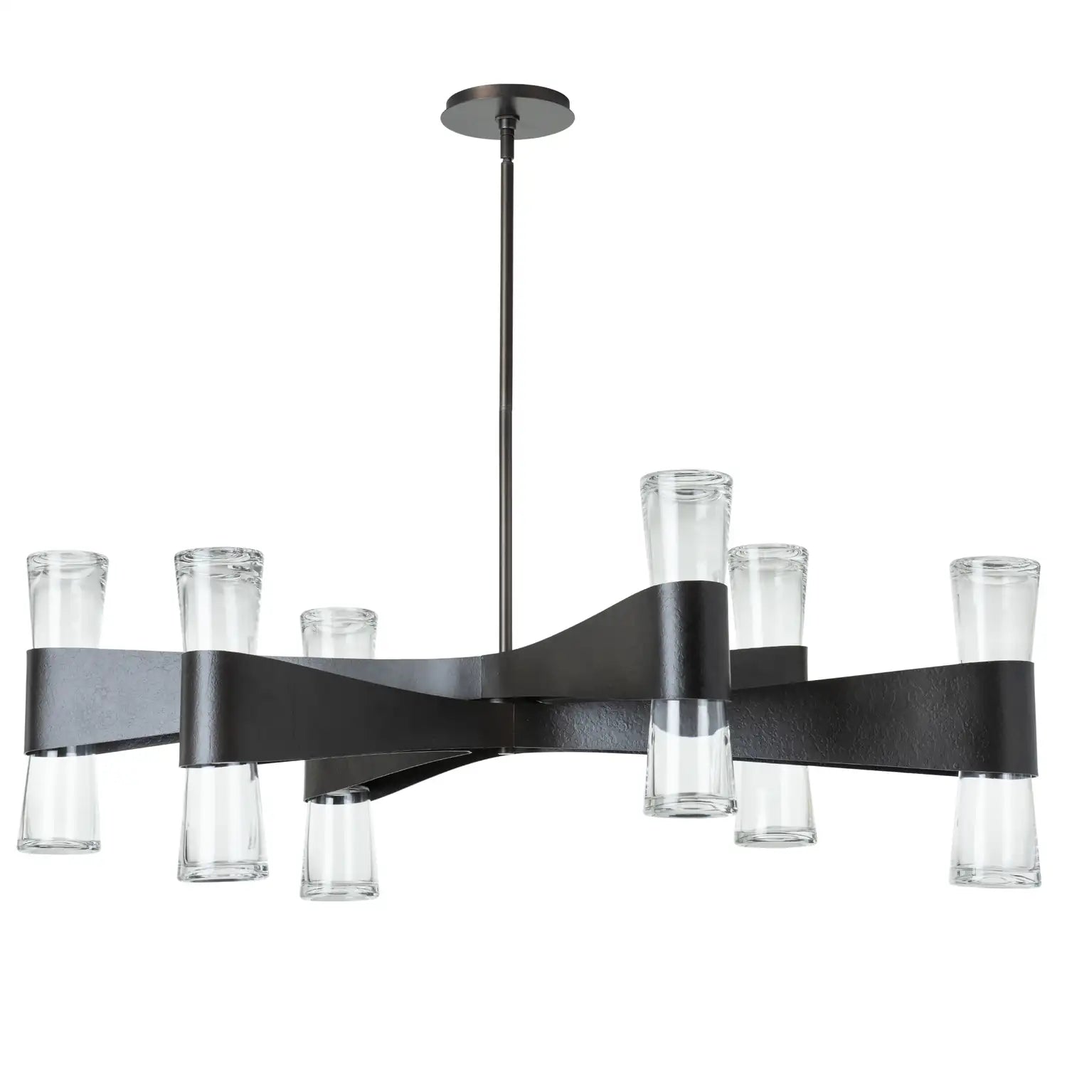 Hubbardton Forge, Bellis 6-Arm Oval Chandelier, CHANDELIER LIGHT