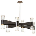 Hubbardton Forge, Bellis 6-Arm Oval Chandelier, CHANDELIER LIGHT