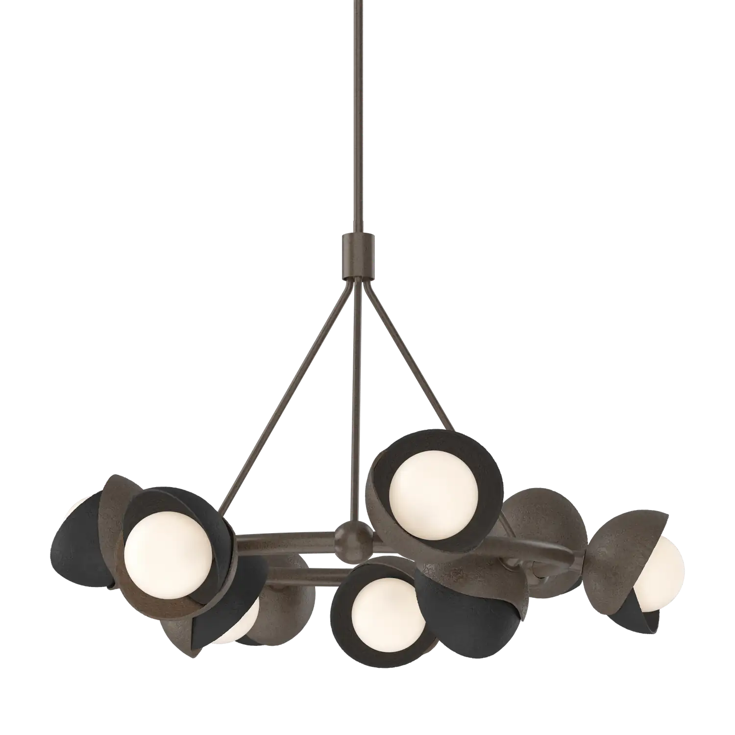 Hubbardton Forge, Brooklyn Double Shade Ring Pendant, PENDANT LIGHT