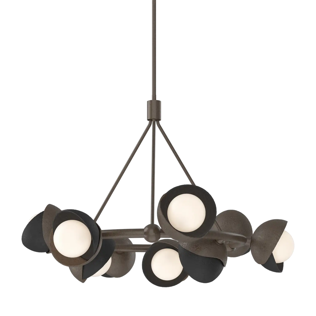HUBBARDTON FORGE, BROOKLYN DOUBLE SHADE RING PENDANT, PENDANT LIGHT