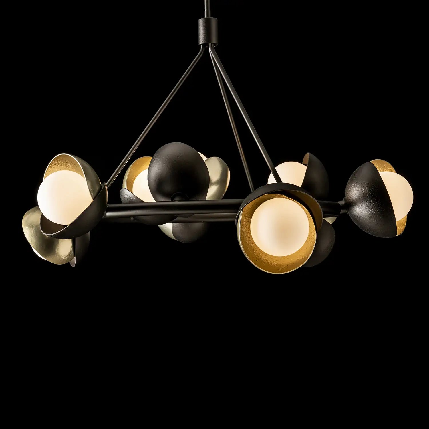 Hubbardton Forge, Brooklyn Double Shade Ring Pendant, PENDANT LIGHT
