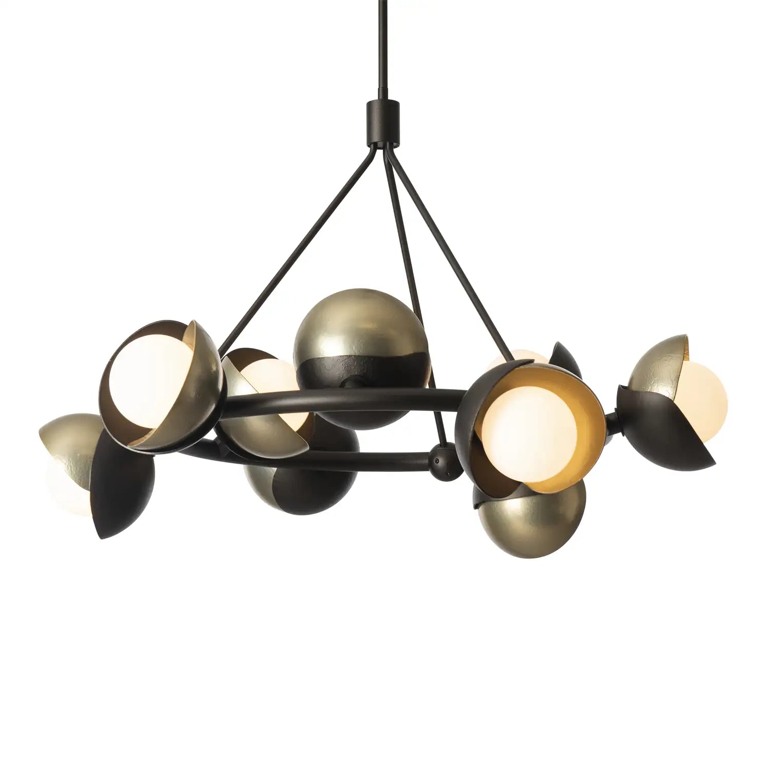 Hubbardton Forge, Brooklyn Double Shade Ring Pendant, PENDANT LIGHT