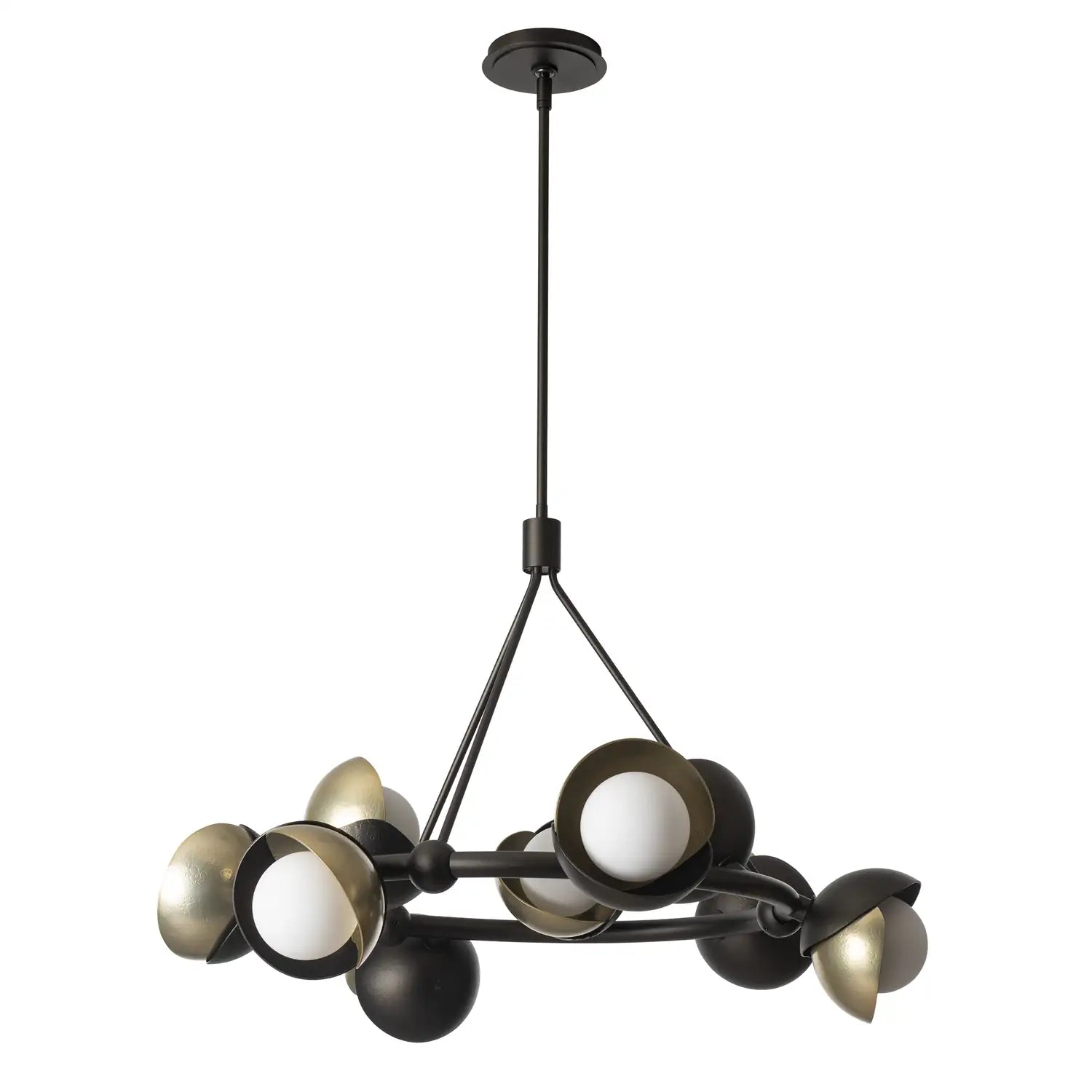 Hubbardton Forge, Brooklyn Double Shade Ring Pendant, PENDANT LIGHT