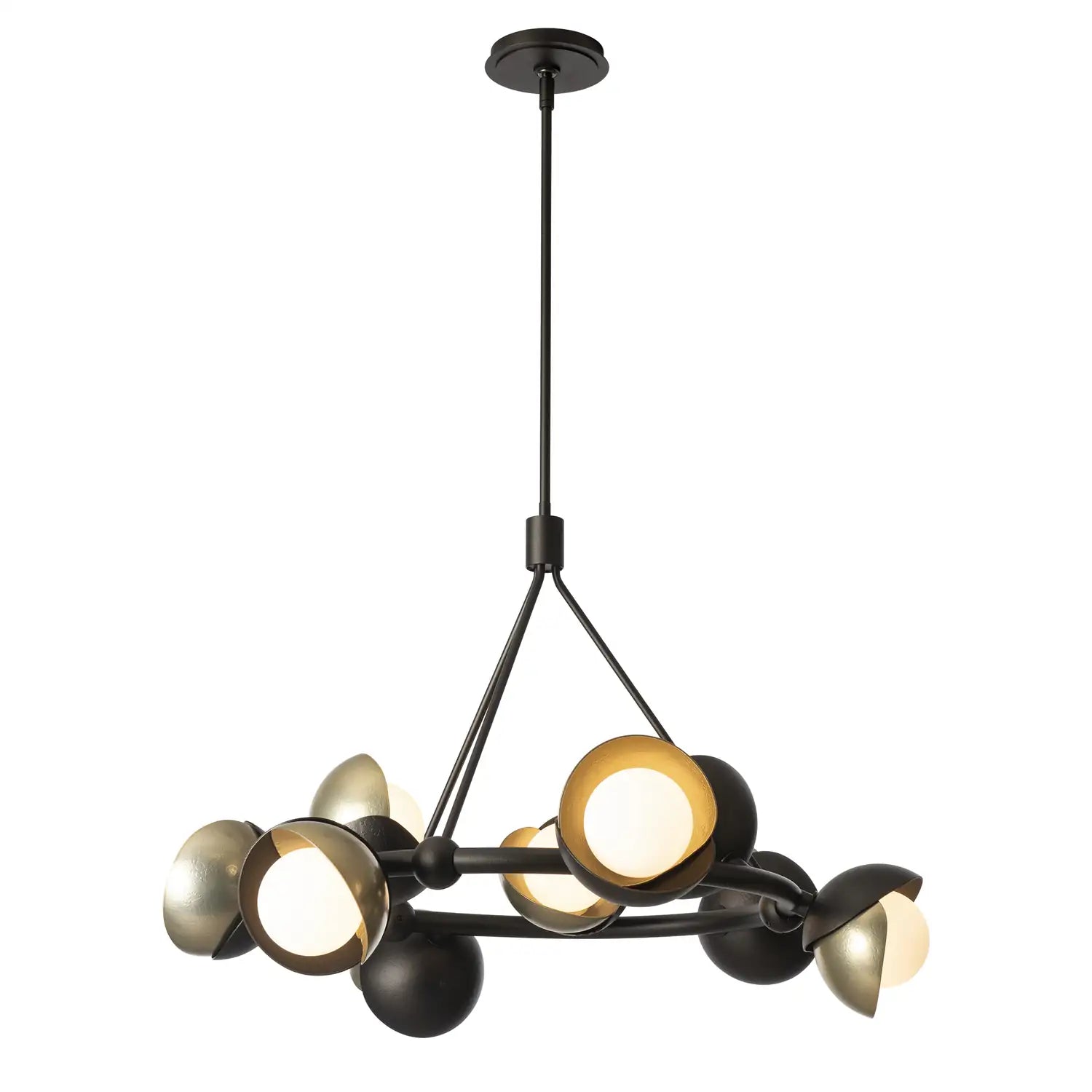 Hubbardton Forge, Brooklyn Double Shade Ring Pendant, PENDANT LIGHT