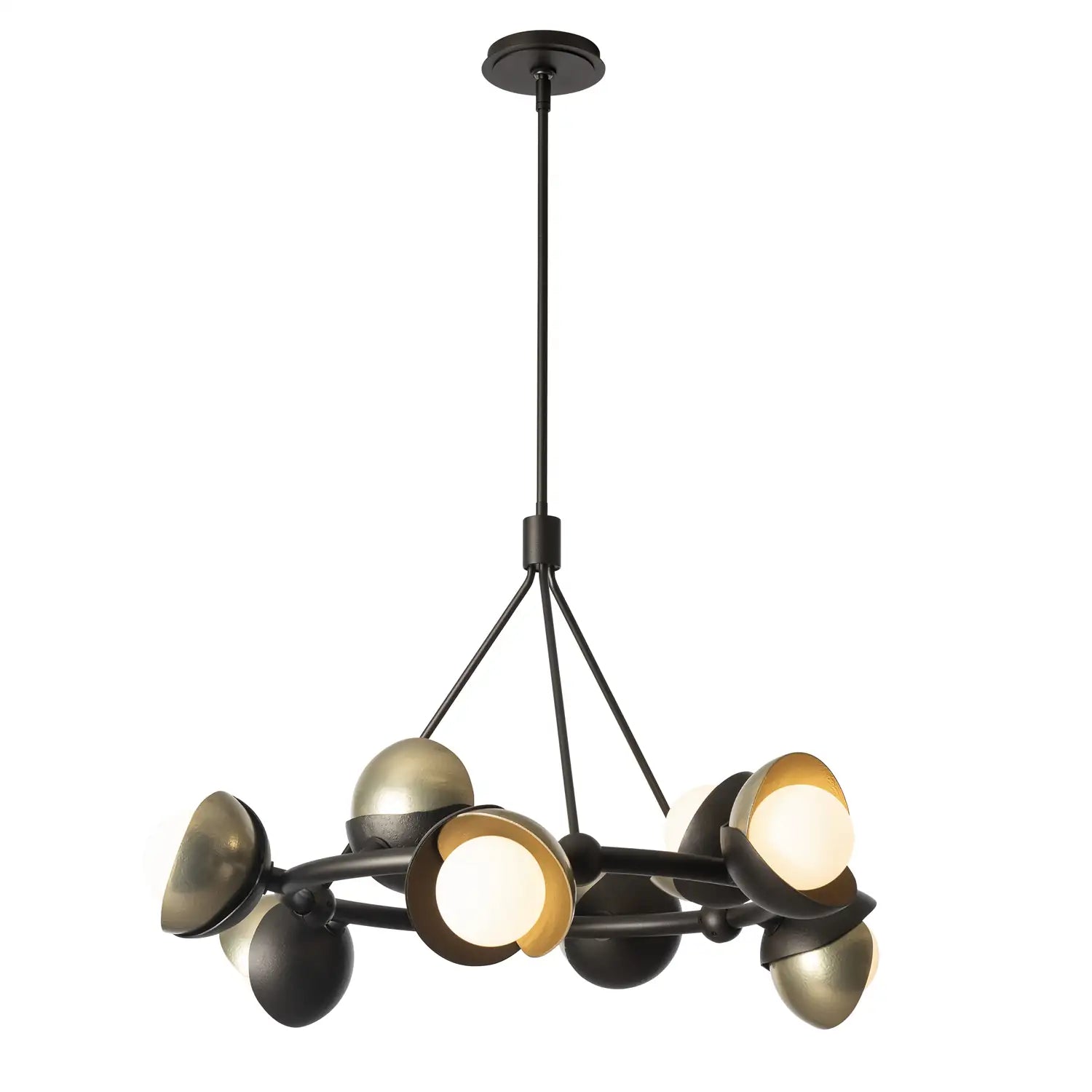 Hubbardton Forge, Brooklyn Double Shade Ring Pendant, PENDANT LIGHT