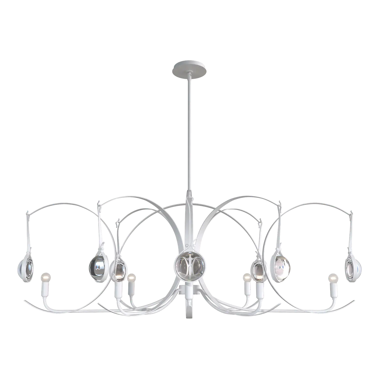 Hubbardton Forge, Optic Oval Pendant, PENDANT LIGHT