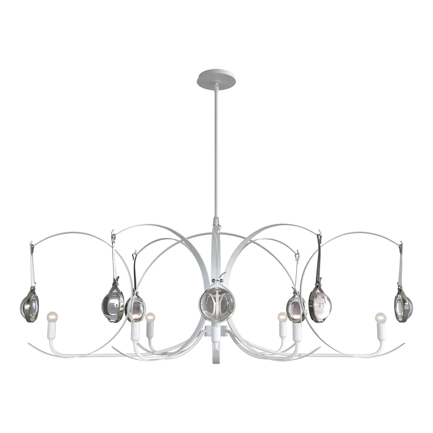 Hubbardton Forge, Optic Oval Pendant, PENDANT LIGHT