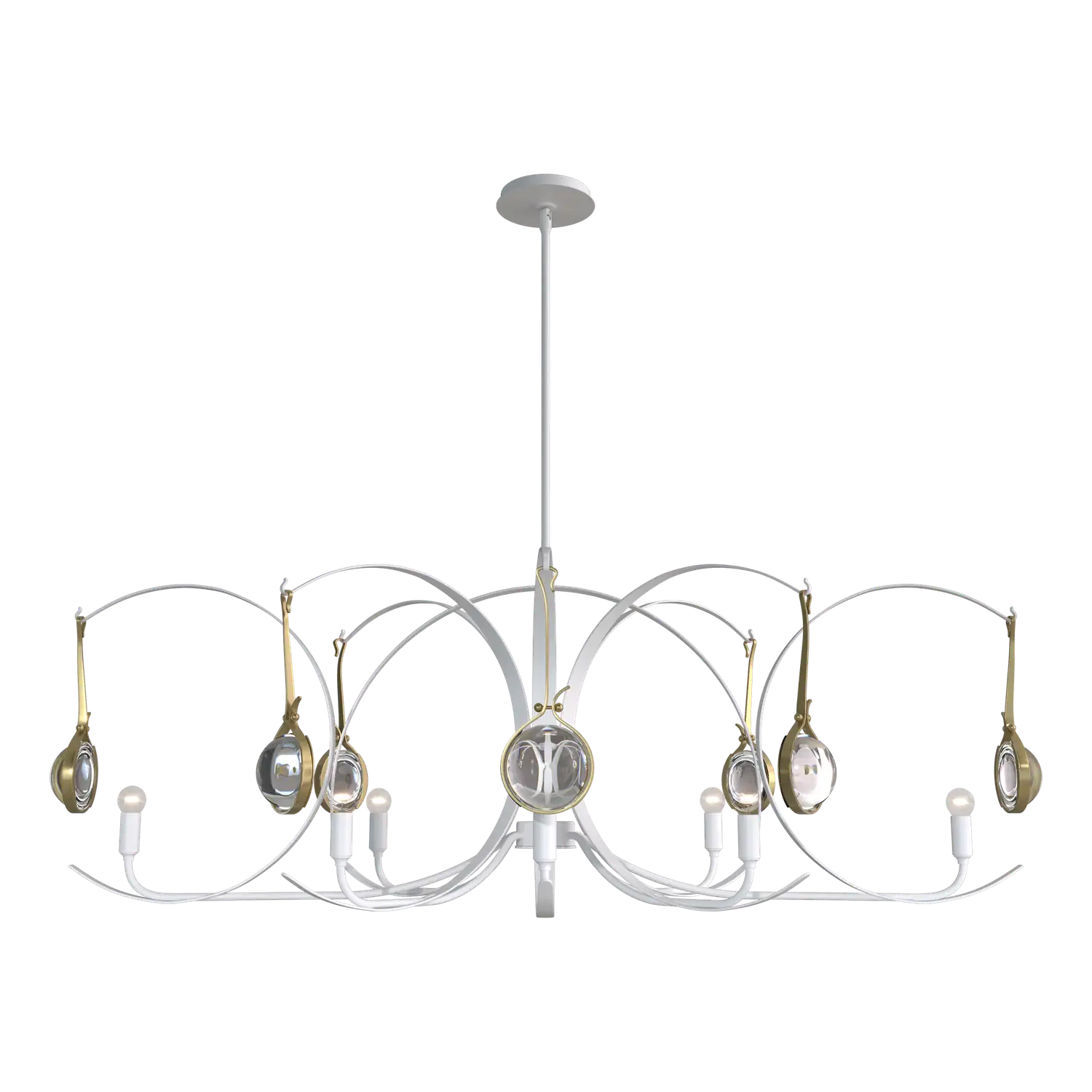 Hubbardton Forge, Optic Oval Pendant, PENDANT LIGHT