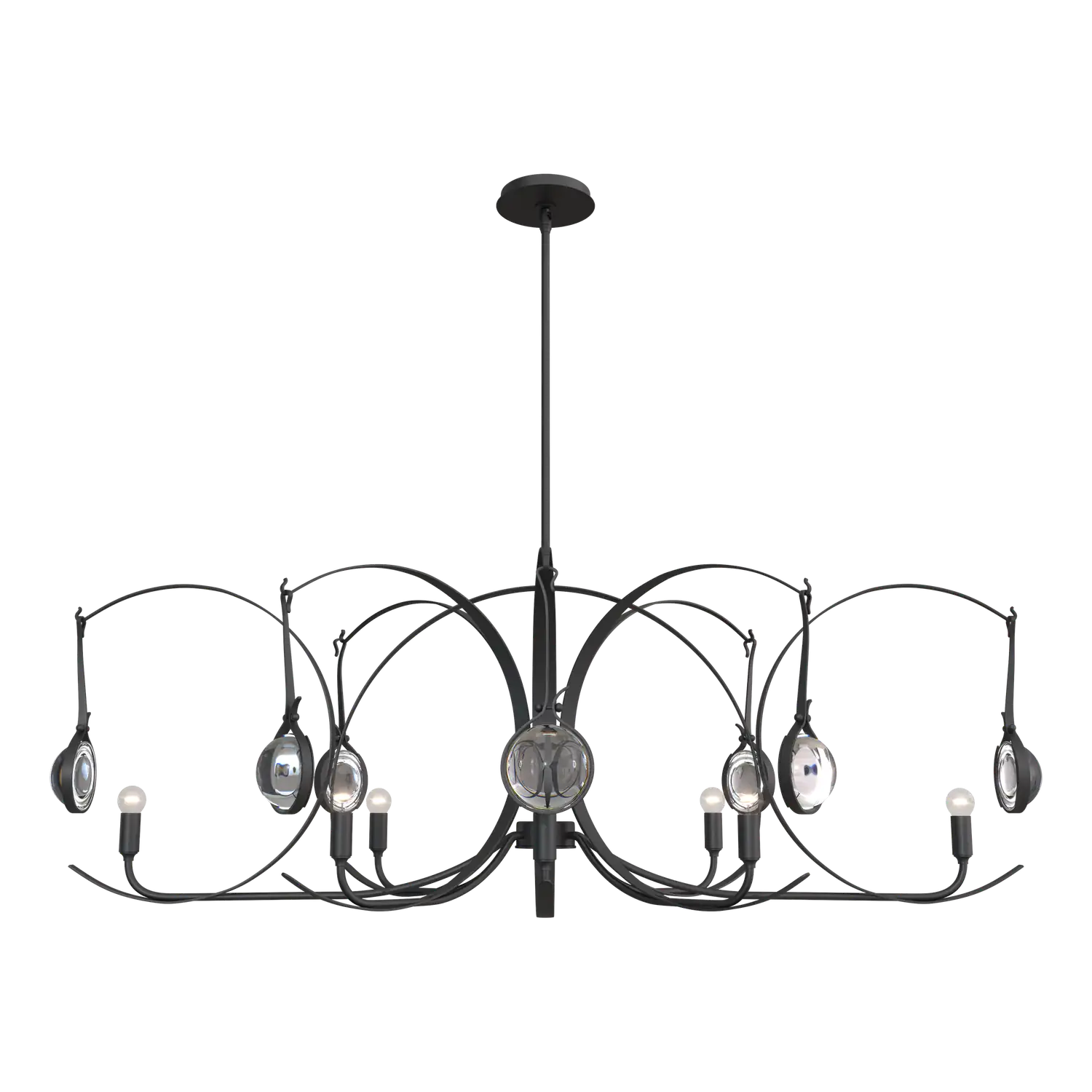Hubbardton Forge, Optic Oval Pendant, PENDANT LIGHT