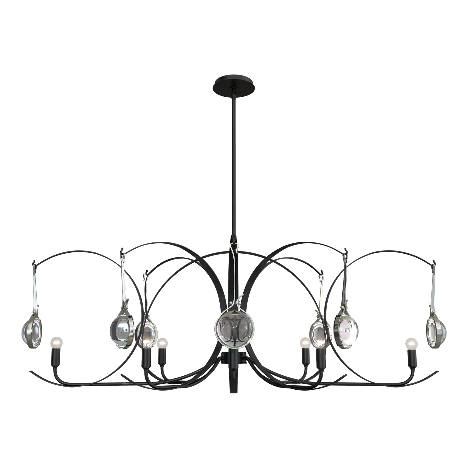 Hubbardton Forge, Optic Oval Pendant, PENDANT LIGHT
