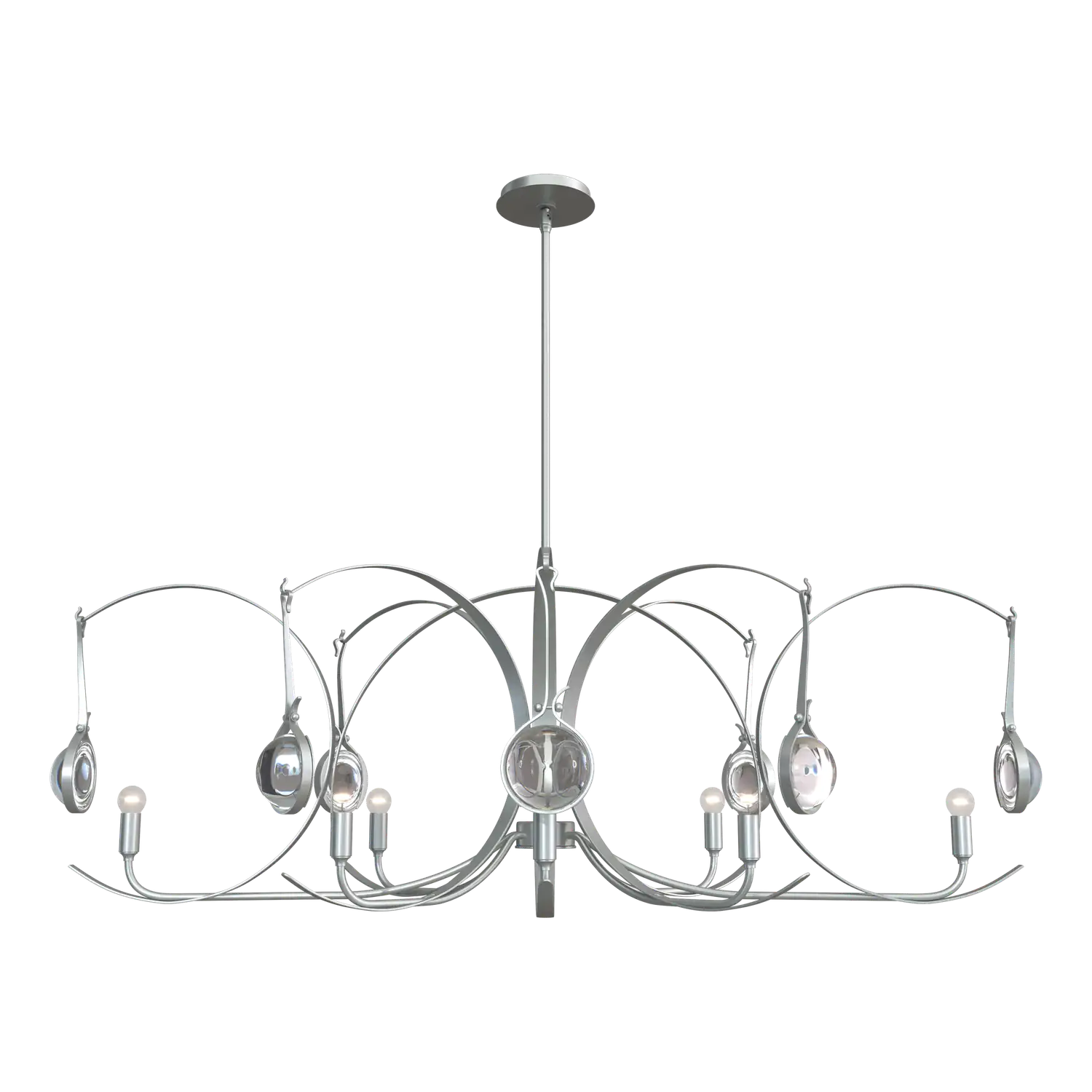 Hubbardton Forge, Optic Oval Pendant, PENDANT LIGHT