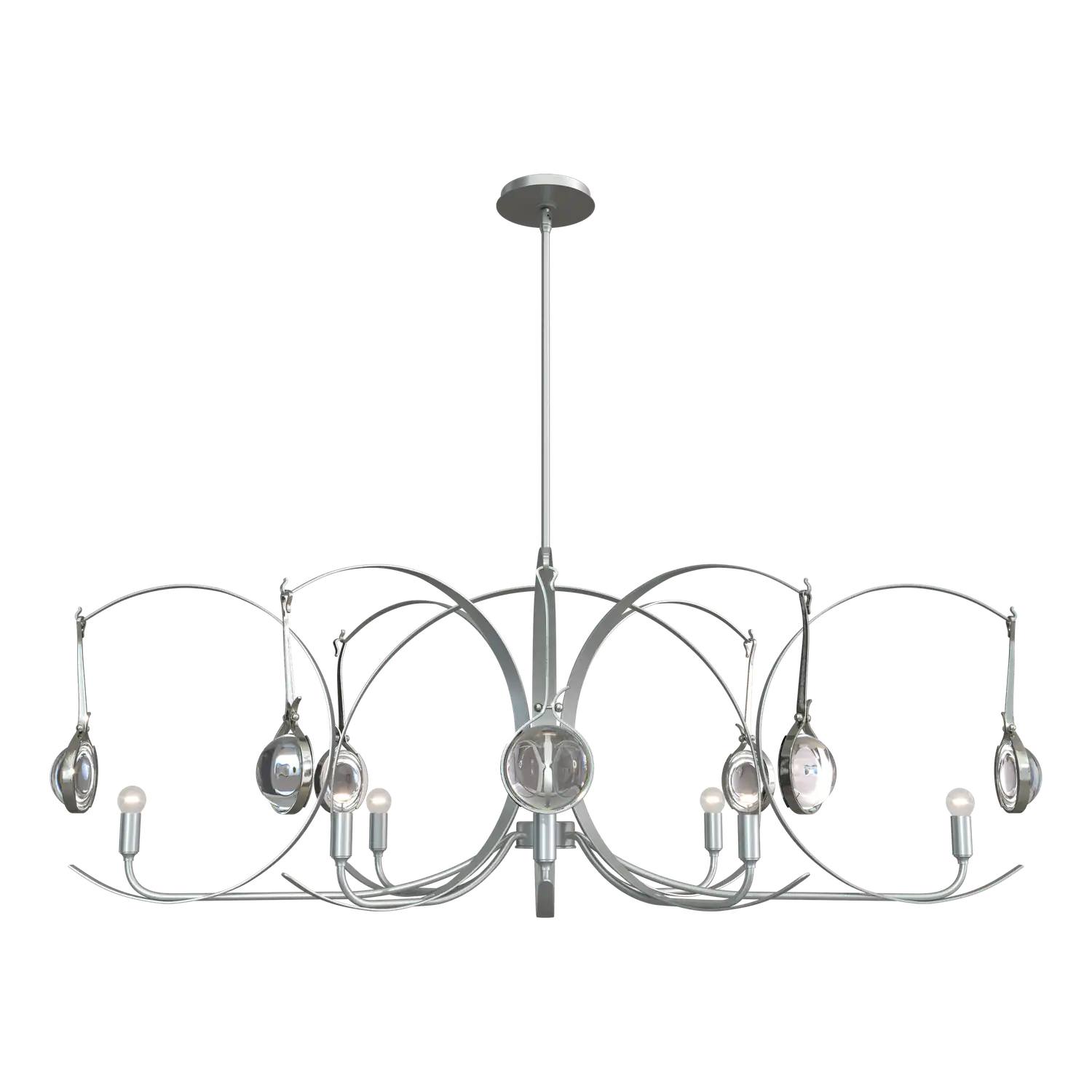Hubbardton Forge, Optic Oval Pendant, PENDANT LIGHT