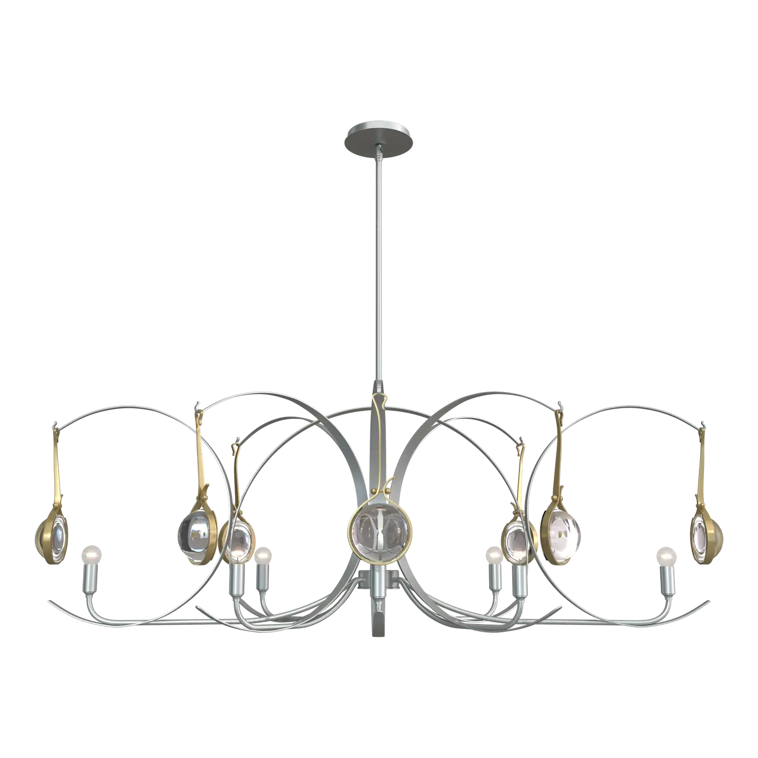 Hubbardton Forge, Optic Oval Pendant, PENDANT LIGHT