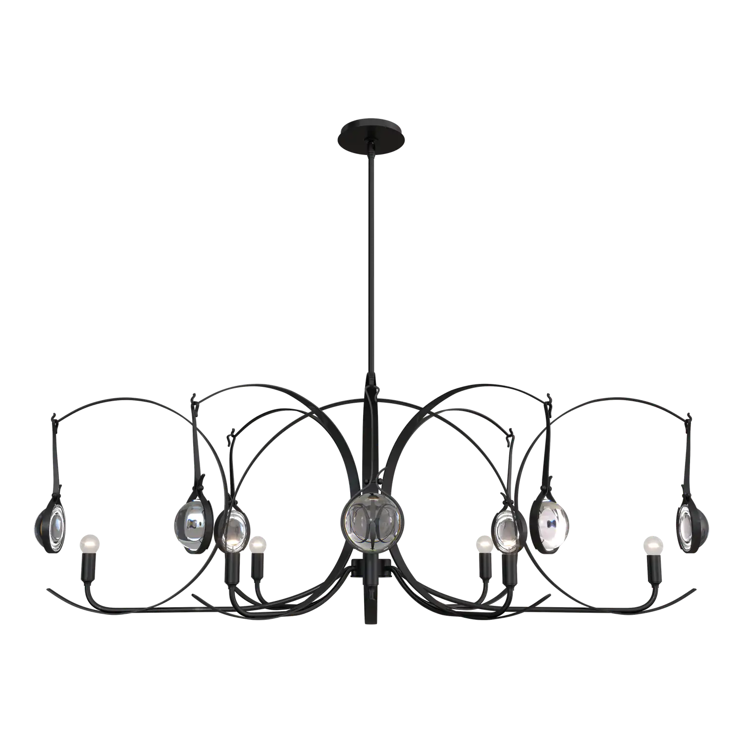 Hubbardton Forge, Optic Oval Pendant, PENDANT LIGHT