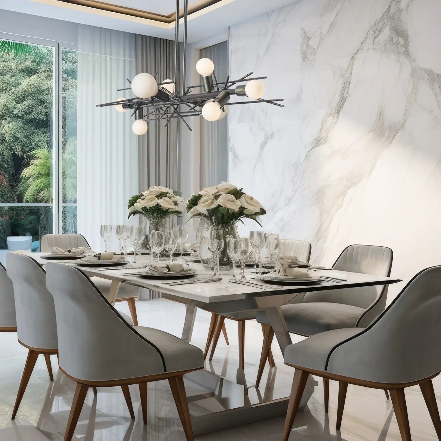 Hubbardton Forge, Brindille Linear Pendant, PENDANT LIGHT