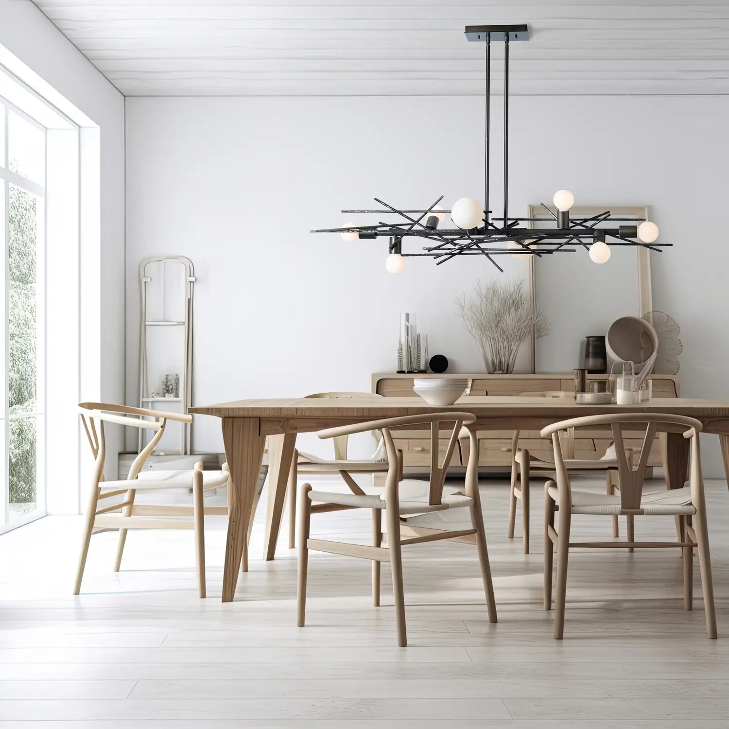 Hubbardton Forge, Brindille Linear Pendant, PENDANT LIGHT