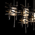 Hubbardton Forge, Tura Seeded Glass Pendant, PENDANT LIGHT