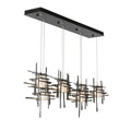 Hubbardton Forge, Tura Seeded Glass Pendant, PENDANT LIGHT