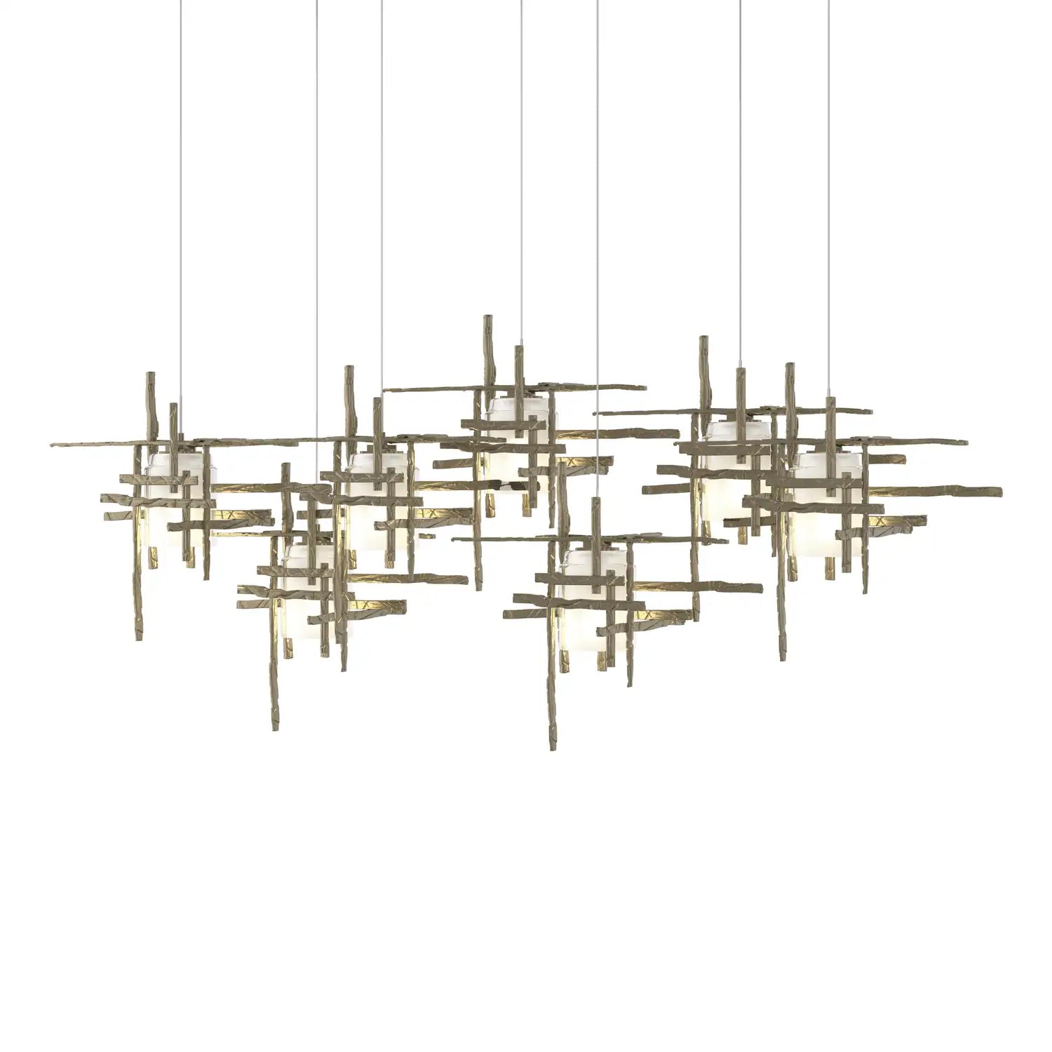 HUBBARDTON FORGE, TURA FROSTED GLASS PENDANT, PENDANT LIGHT
