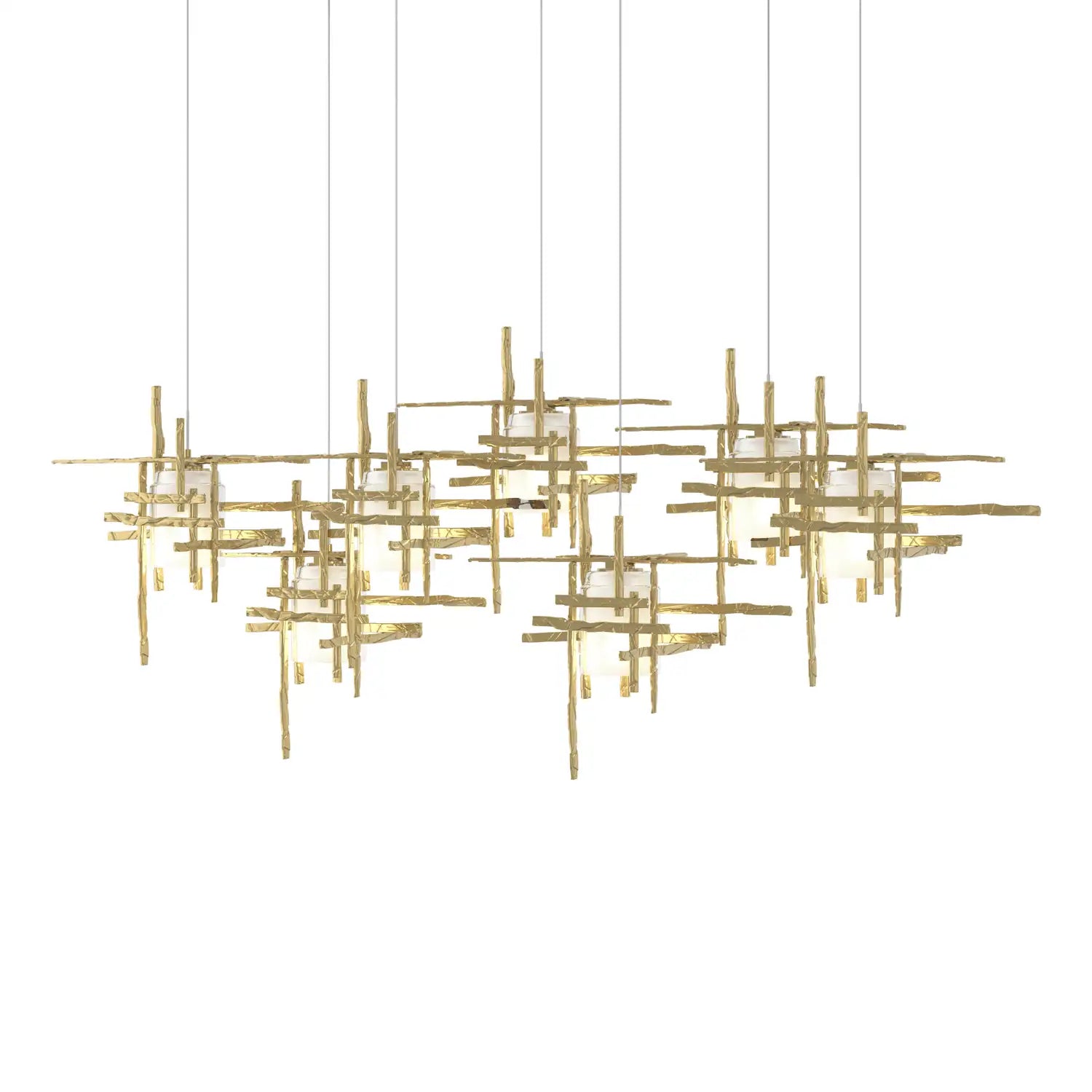 HUBBARDTON FORGE, TURA FROSTED GLASS PENDANT, PENDANT LIGHT