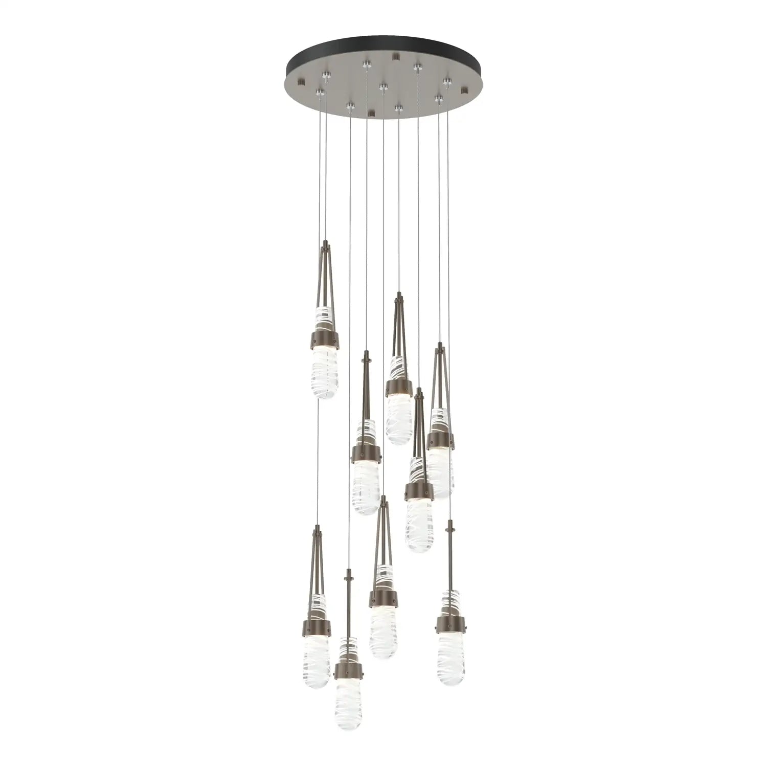 Hubbardton Forge, Link Blown Glass Pendant, PENDANT LIGHT